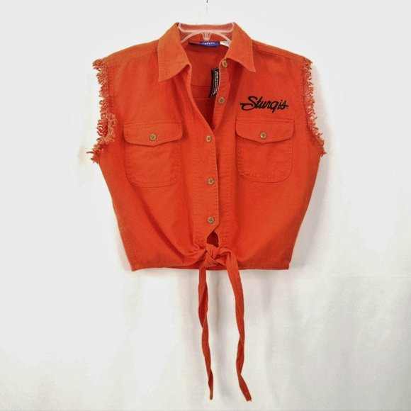 Sturgis 2012 Black Hills Rally Shirt Top NEW Lg - Picture 3 of 10